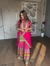 Pure crepe garara suit